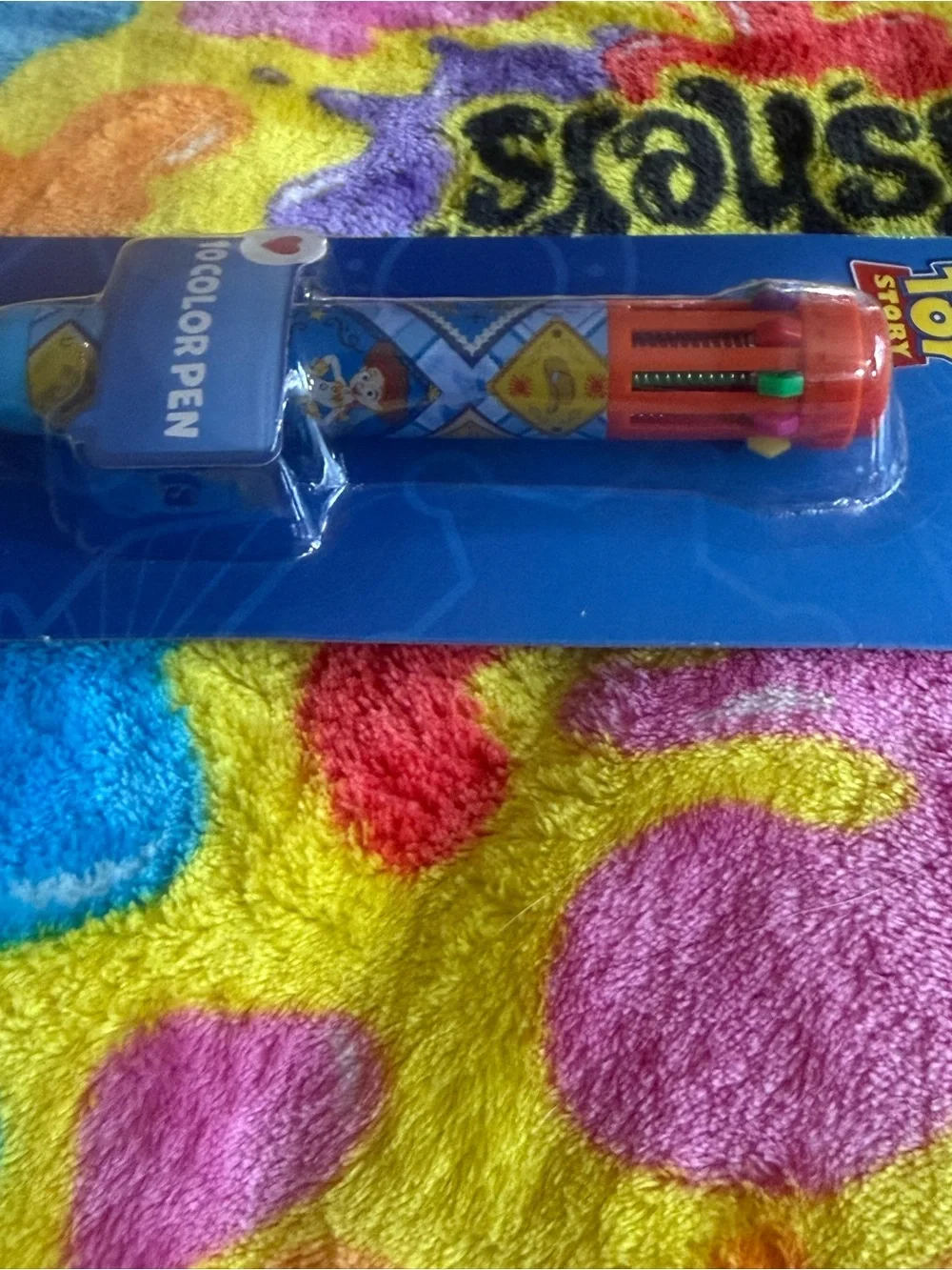 Toy Story 5: 10-Color Multi-Pen - Blue and Orange NEW IN PACKAGING